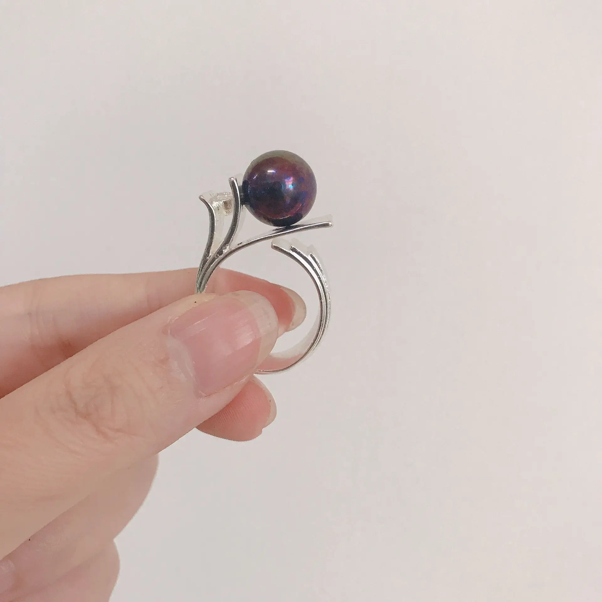 Новый дизайн полый цветочный узор кольца на палец для мужчин и женщин роскошный