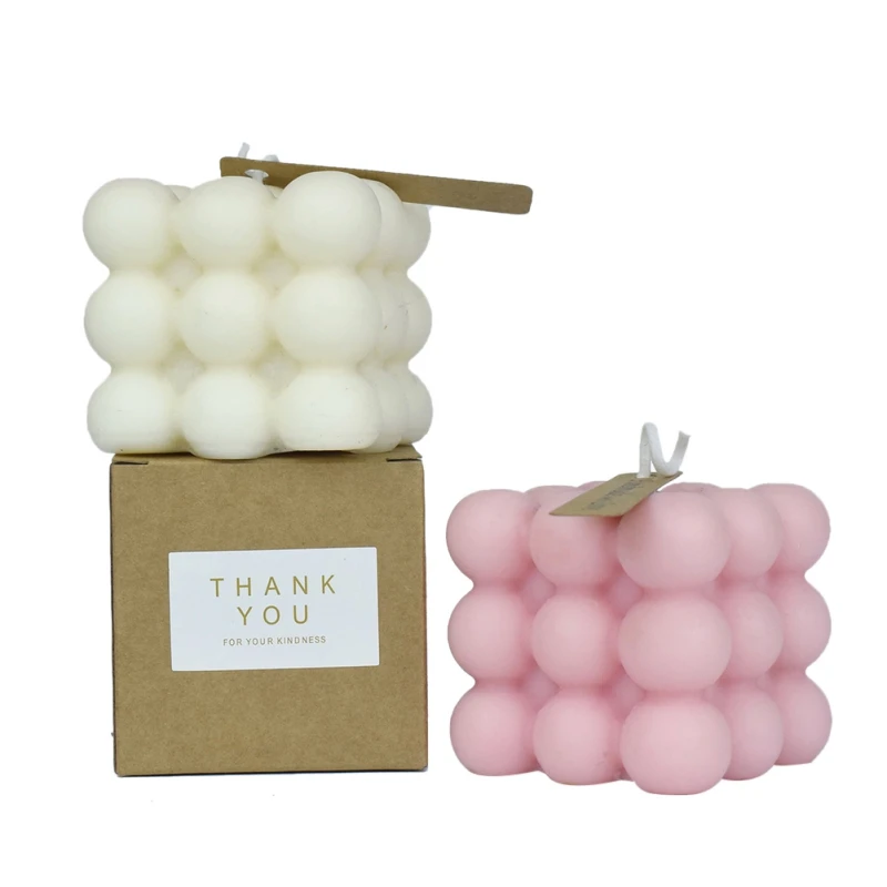 Квадратная форма для свечей соевый воск эфирное масло ароматерапия свеча сделай