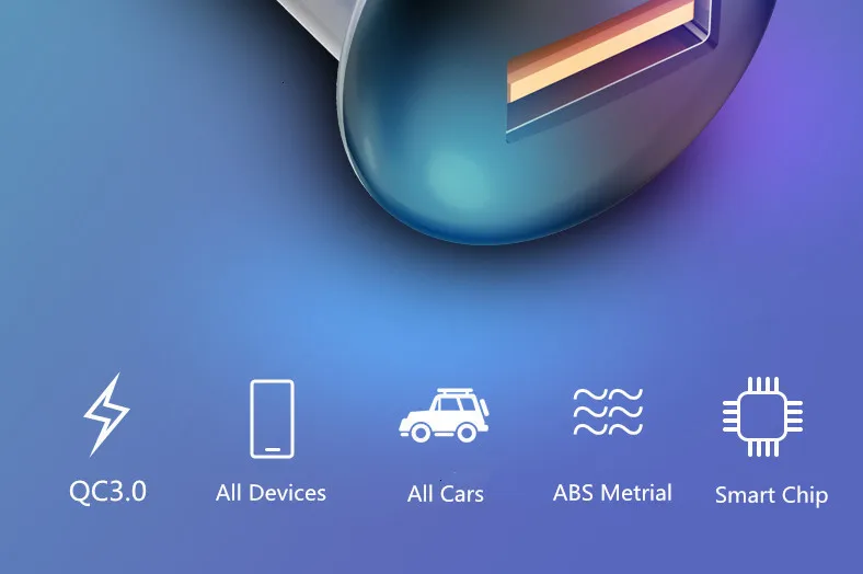 QC3.0 мини USB Автомобильное зарядное устройство для мобильного телефона планшета gps 3.1A быстрое зарядное устройство автомобильное зарядное устройство 2 порта USB автомобильный адаптер зарядного устройства для телефона в автомобиле
