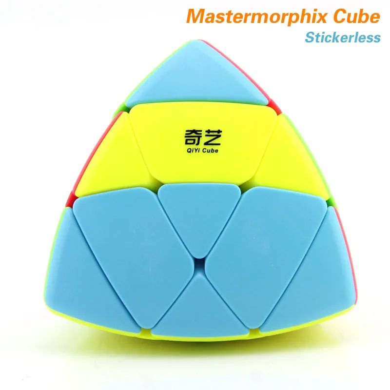 Mastermorphix-Color QiYi Pyraminxeds Megaminxeds SQ-1 Mastermorphix 3x3x3 магический куб, квадрат 1 Skewbes Pyramid speed Cube Пазлы игрушки подарок - Цвет: Mastermorphix-Color