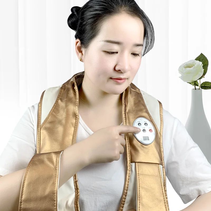 U образный Электрический роликовый массажер для шеи спины плеч тела уход за