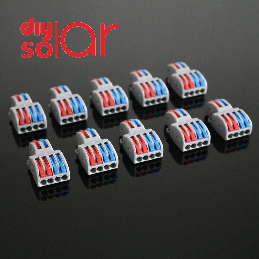10 шт./лот мини провод смешанный Быстрый кабель разъем PCT 212 213 214 2 3 pin универсальная