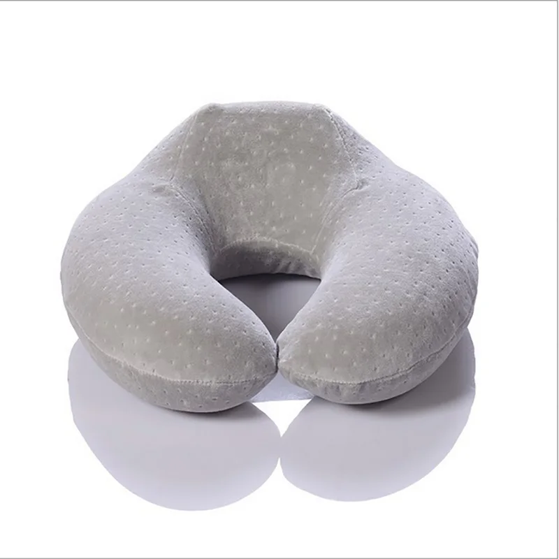 Обновленная u-образная подушка для путешествий из пены с памятью 360 градусов