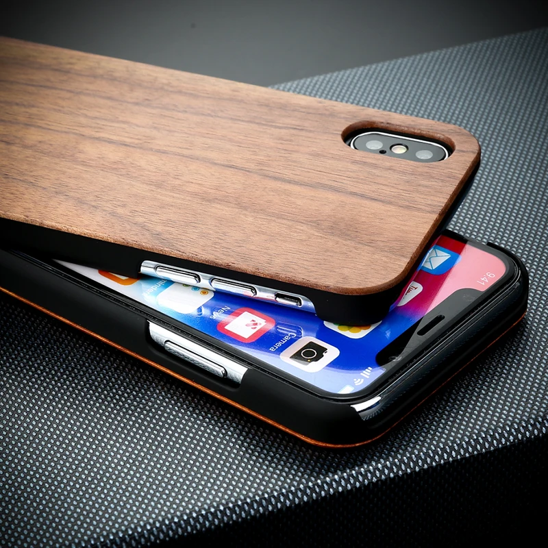 Чехол из натурального дерева TIKITAKA для iphone 11 Pro XR X XS Max 8 7 6 6S Plus, чехол из натурального бамбука, Деревянный Жесткий Чехол для iphone 11 Pro Max