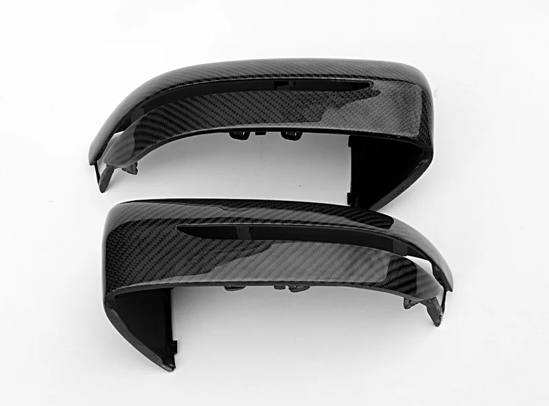 Сменный стильный чехол для зеркала заднего вида из углеродного волокна подходит