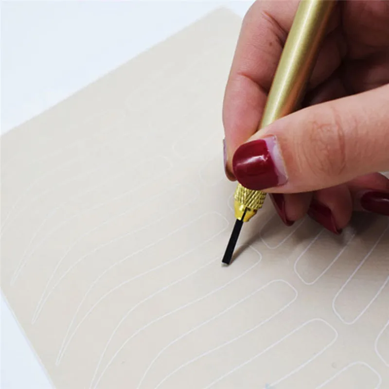 Кожа для практики татуировки двойной Перманентный макияж искусственный