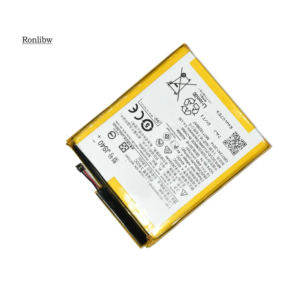 Ronlibw JS40 запасная часть телефона Батарея для Moto Z3 играть XT1929 1 4 5 6 8 мобильный +