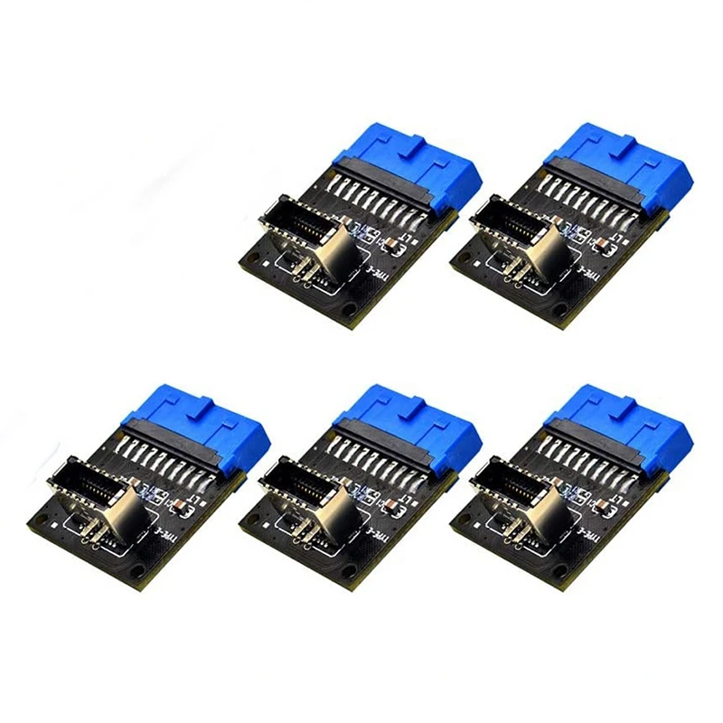 5 шт. USB адаптер для заголовка 3 1 Передняя панель Гнездо Type E к 0 20pin Заголовок