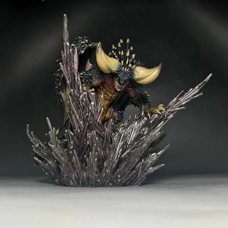 Древний дракон Монстр миниатюры изысканное моделирование Неокрашенный DIY сборка