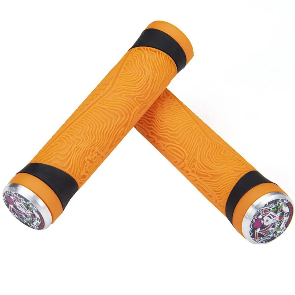 

1 Pair Bike Handlebar Cover Anti-skidding Wear Resistant Cycling Accessory Bicycle Handle Bar Grips Cover for Outdoor