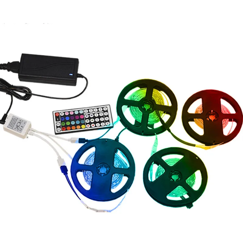 

20M LED Light With Set 5050 RGB Bluetooth WiFi Music Sensor Control Ambilight Color Bar