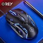 Проводная игровая мышь, 6 кнопок, 7 цветов, подсветка, волшебная, бесшумная мышь для ноутбука HP, ПК, геймера, ноутбука, компьютера, эргономичная мышь, мыши