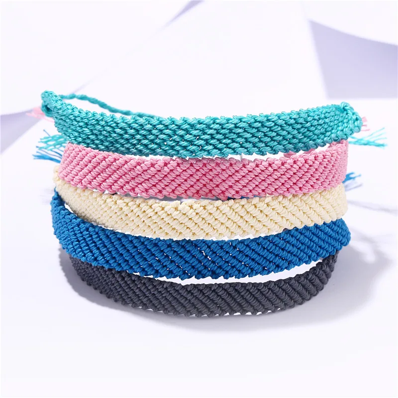 IF YOU модный освежающий простой браслет женский винтажный Плетеный ручной работы