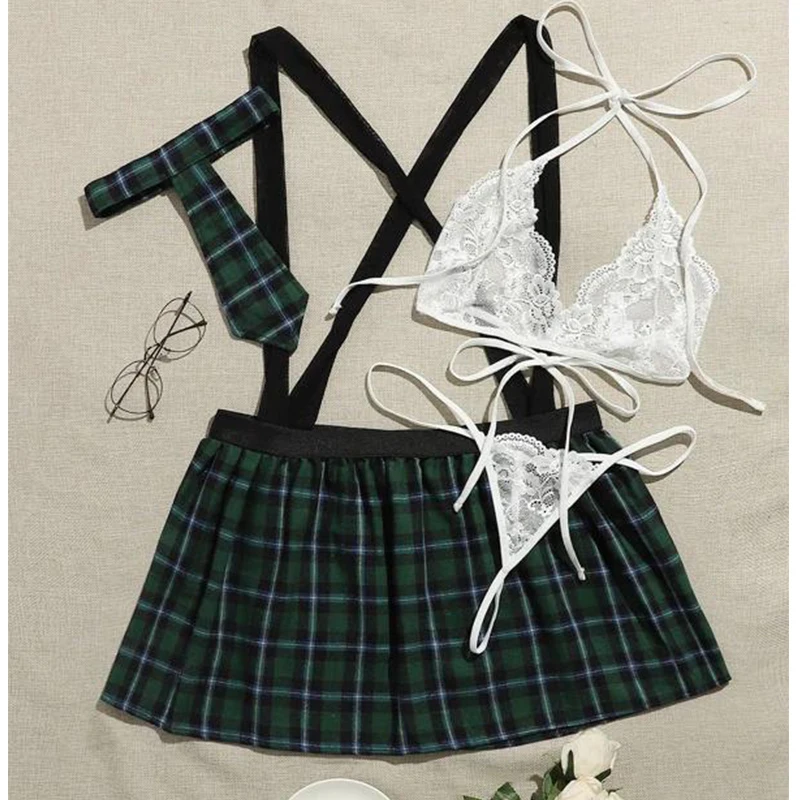 Новое Сексуальное нижнее белье школьная форма женское эротическое костюм