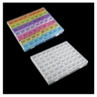 82856 слотов Алмазная вышивка коробка алмаз аксессуары для рисования чехол прозрачный пластиковый бисер дисплей коробки для хранения инструмент для вышивки крестиком