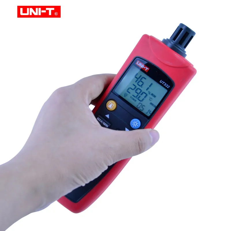 Цифровой Термогигрометр UT331 UT332 промышленный Измеритель температуры и влажности