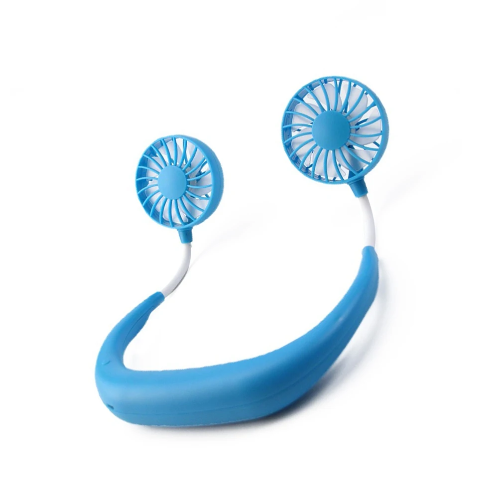 Портативный USB мини вентилятор без шеи портативный инструмент для зарядки на
