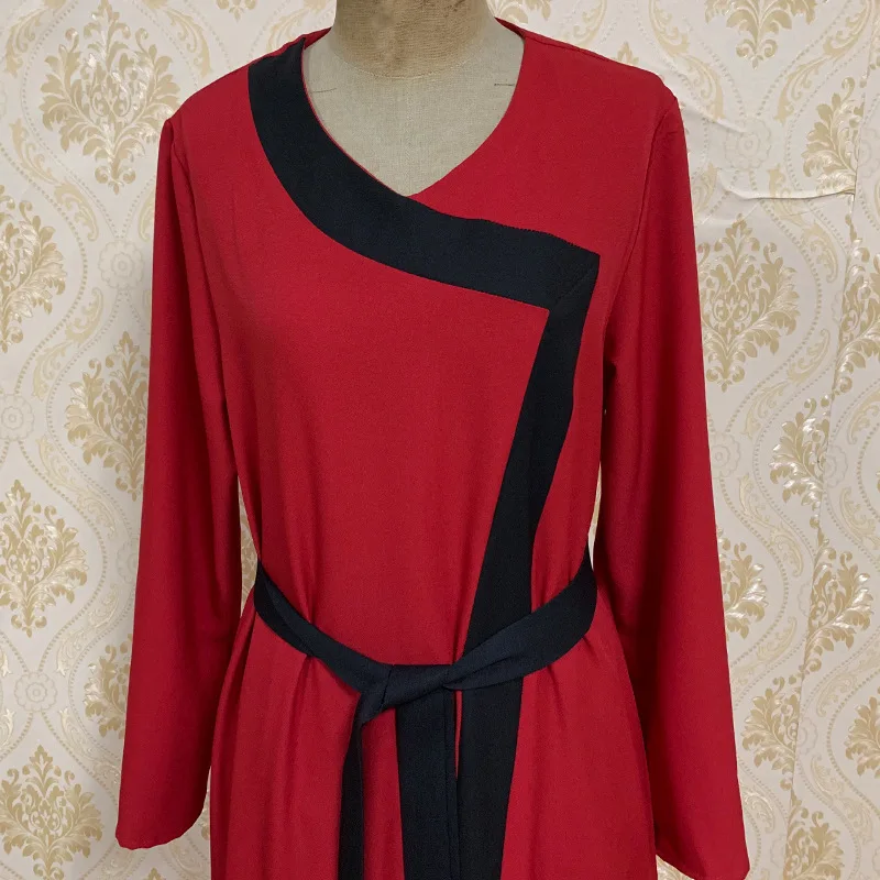 

New Muslim Abaya Middle East Arabian Robe Islamic Turkey Sweet Slim Dress Moroccan Pakistan Elegant Kimono Dubai Bangladesh