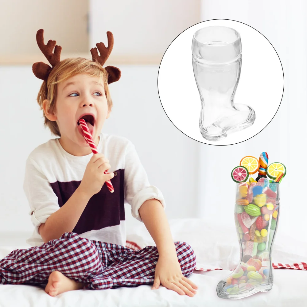 

Delicate Boots Shaped Cup Creative Whiskey Glass Home Delicate Glass Cup