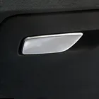 Автомобильный Co-pilot коробка для хранения переключатель Панель декоративная крышка Накладка Нержавеющаясталь для Audi A3 8V 2013-2019 LHD Перчаточная наклейка для коробки