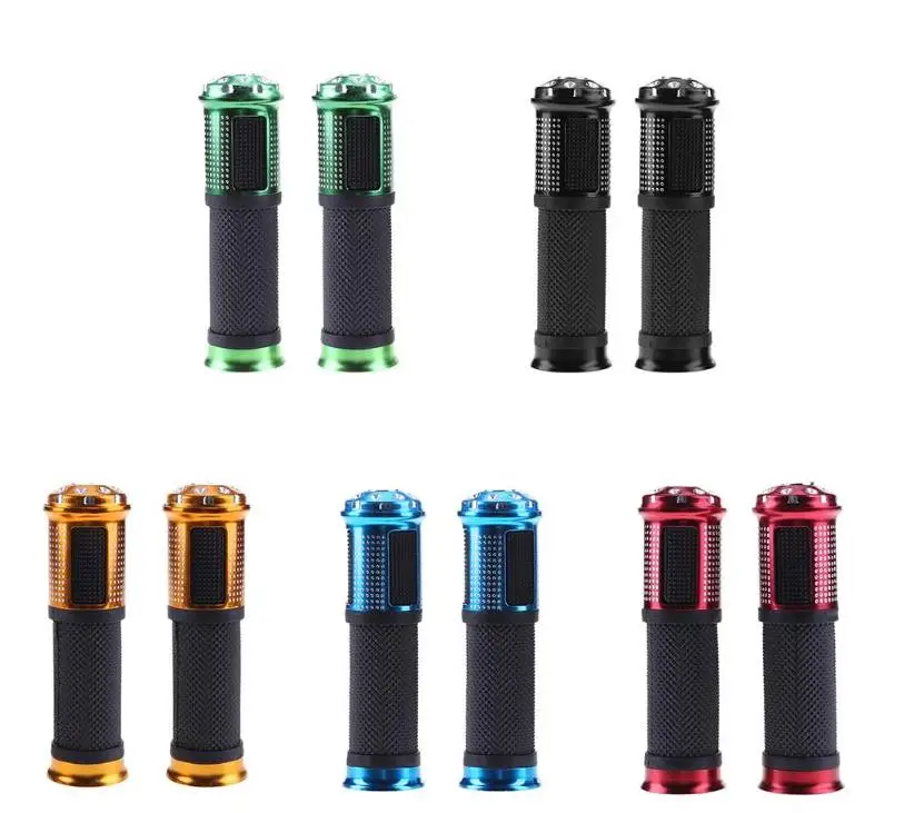 Универсальные Нескользящие ручки для мотоцикла из алюминиевого сплава и