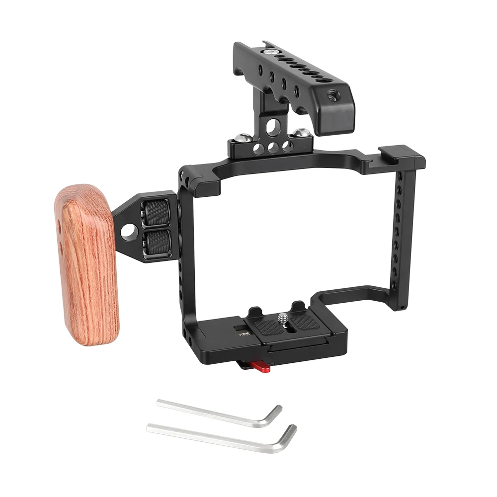 KIMRIG QR Camera Cage Flim Kit Dslr для Sony a7 II a7R a7S III a9 Series s|Клетки камер| |