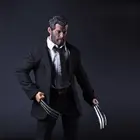 Мужской деловой костюм X-man Росомаха, Логан, мужской деловой костюм с когтями для 12 дюймовых экшн-фигурок