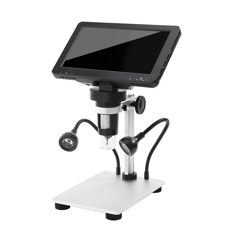 Цифровой микроскоп 1200X ЖК-дисплей HD 7 дюймов с видеокамерой для ремонта часов