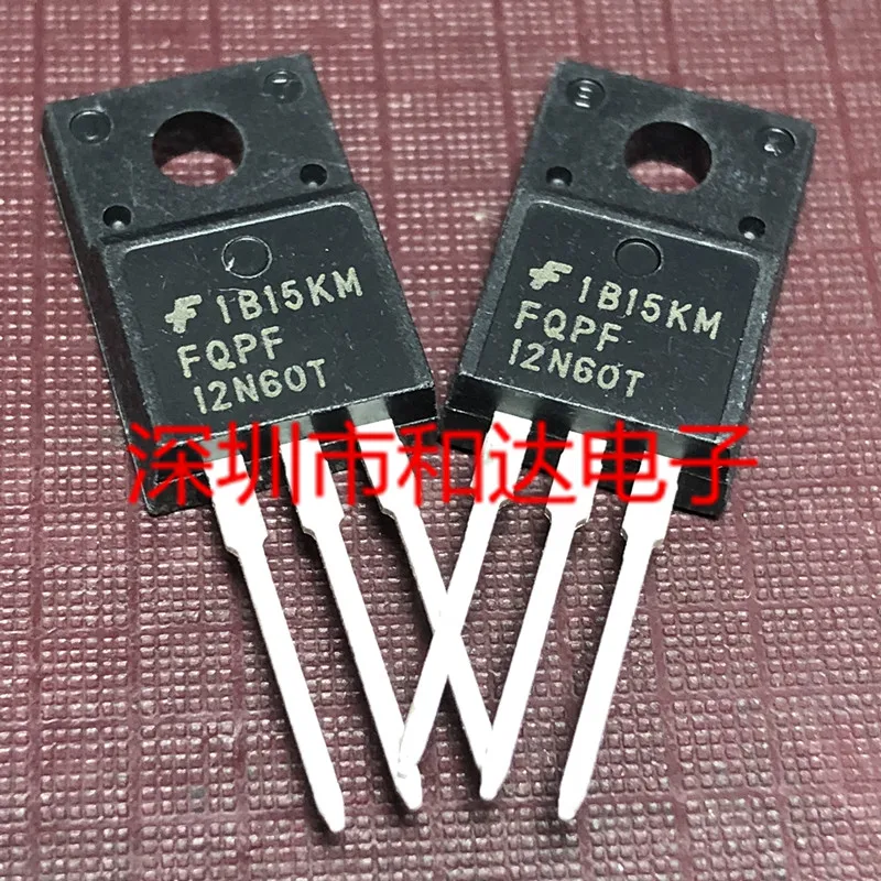 

FQPF12N60T TO-220F 600V 5.8A
