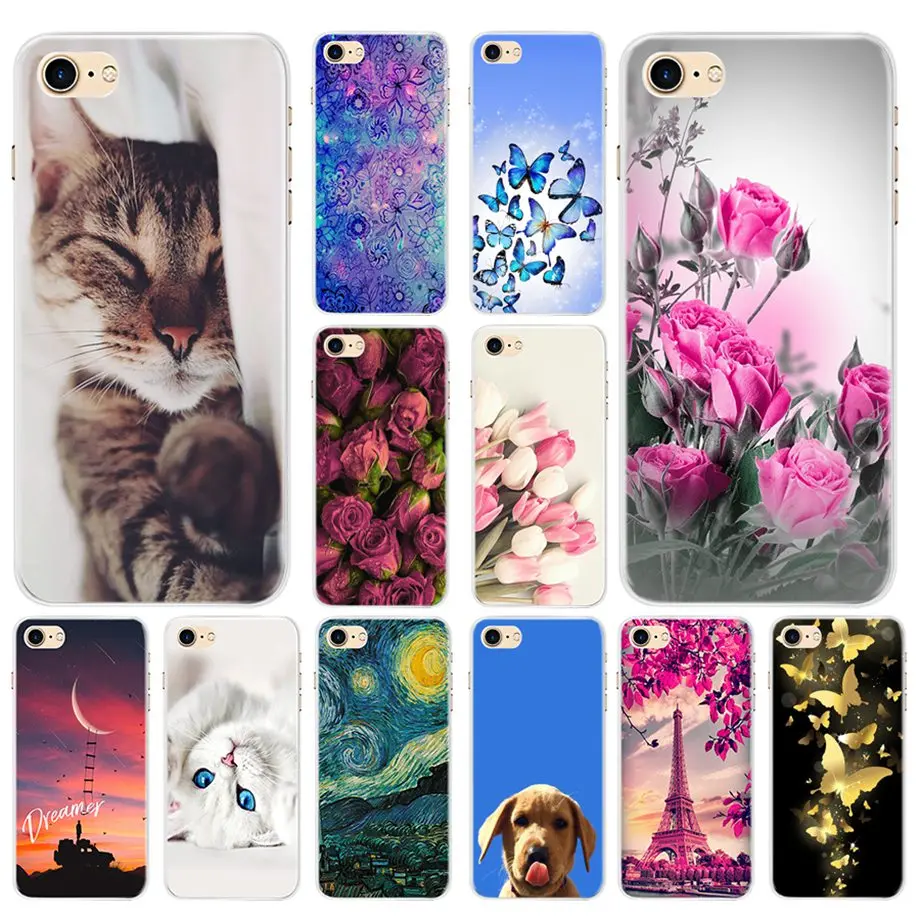 Чехол для Apple iPhone 7 8 SE 2020, Мягкий противоударный бампер из ТПУ, чехлы для Apple iPhone 8, чехлы для Apple SE 2020 A2296, чехол для iPhone7 8