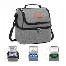 Waterproof Cooler Backpack Camping Travel Pack Baby Food Fresh Milk Storage Thermobag Car Ice Drink Insulated Pouch Accessories