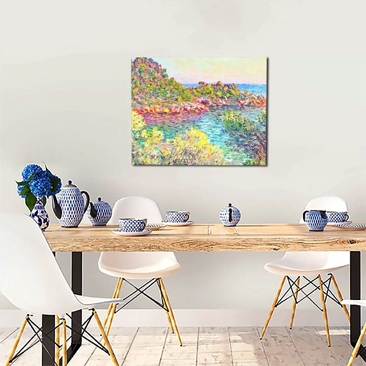 

Monet Painting Beautiful Canvas Decoration Pictures Christmas New Room Decor