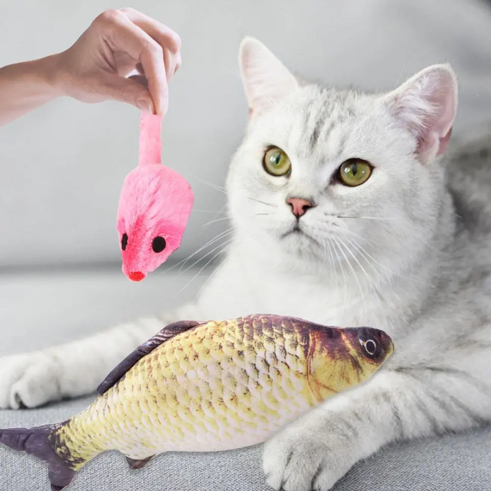 28 шт./компл. игрушка для домашних животных кошка 2 туннеля рыба мышь перья