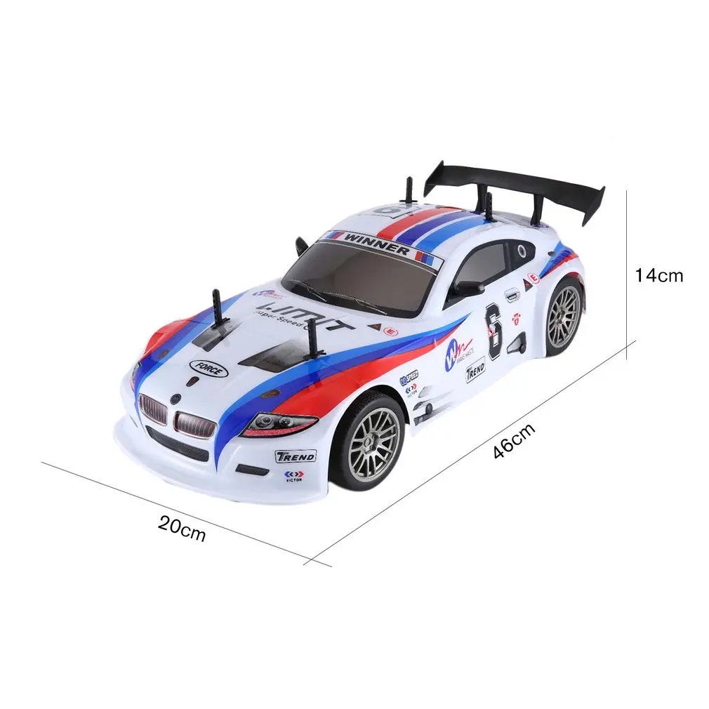 Горячая J601-1 1/10 1400mAh 2,4G гоночный автомобиль 1:10 RC модель автомобиля 25 км/ч плоский спортивный Дрифт автомобиль игрушки 2 Батареи ЕС Разъем для детей