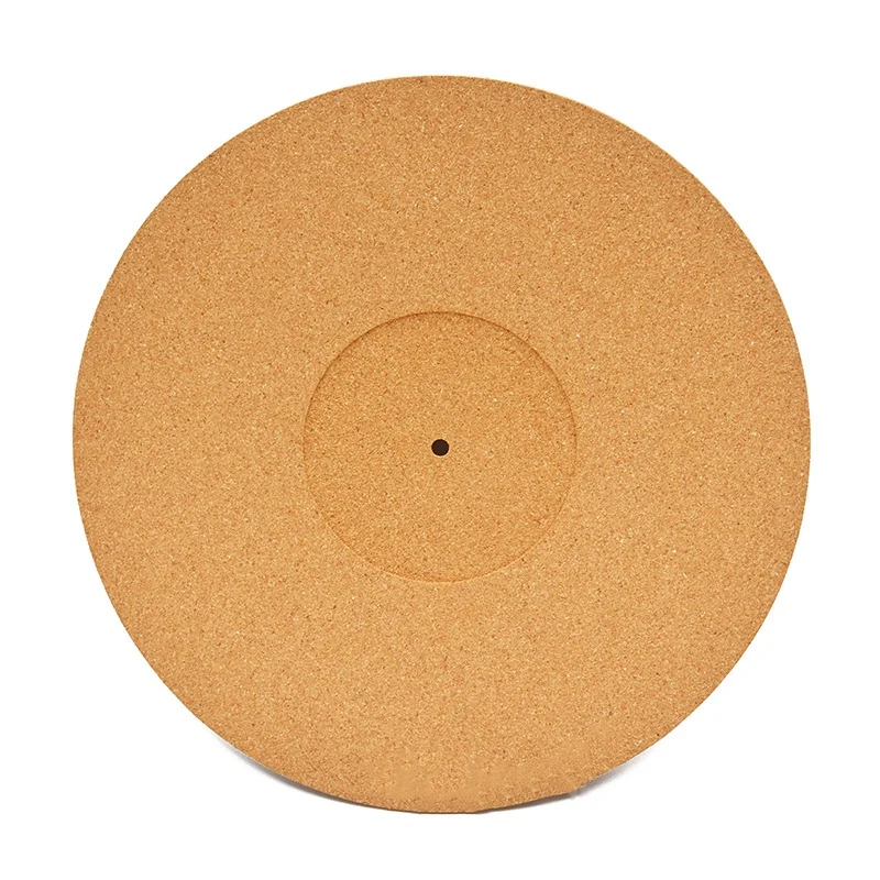

Корк LP коврик анти-статический слипмат для детей возрастом от 12 дюймов LP виниловых Cork Turntable блюдо коврики