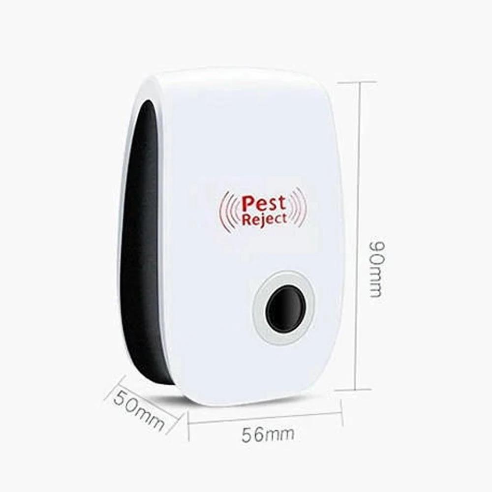 3pcs/pack Best Rodent Control Cockroach Mosquito Insect Killer Ultrasonic Pest Repeller EU/US Plug Electronic mosquito repellent | Дом и сад
