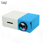 Портативный карманный мини-проектор HD 1080P, 600 люмен, ЖК-дисплей, киновидео, домашний кинотеатр, медиаплеер, популярный смартфон, проектор # LR3