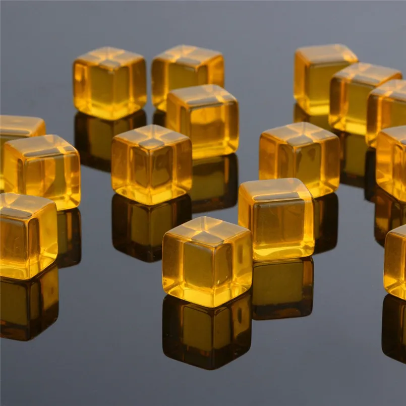 60 шт./набор прозрачные акриловые игральные кости с 6 лицами|Кубики| |