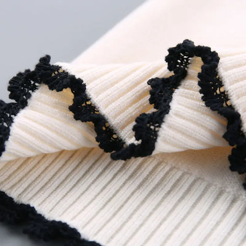 Детский Теплый вязаный пуловер свитер для девочек 4 5 6 8 10 и 12 лет Осень зима