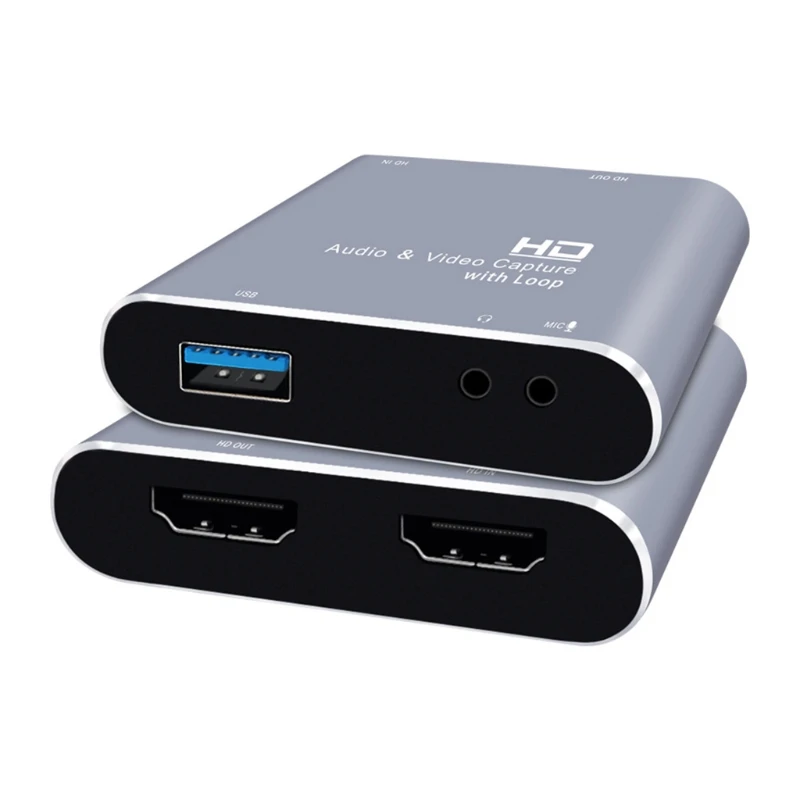 

Совместимая игровая Карта видеозахвата H05B 4K 60hzhdmi-с микрофоном USB3.0 для прямой трансляции