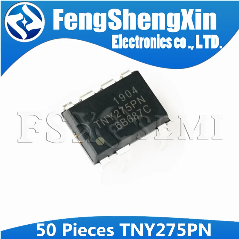 50 шт./лот TNY275PN TNY275P TNY275 DIP 7 энергоэффективный автономный коммутатор