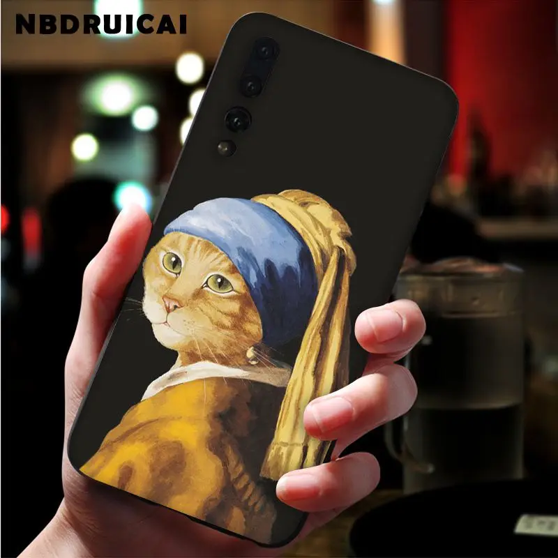

NBDRUICAI Artistic Abstract Animal Print Phone Case for Huawei P9 10 lite P20 pro lite P30 pro lite Psmart mate 20 pro lite