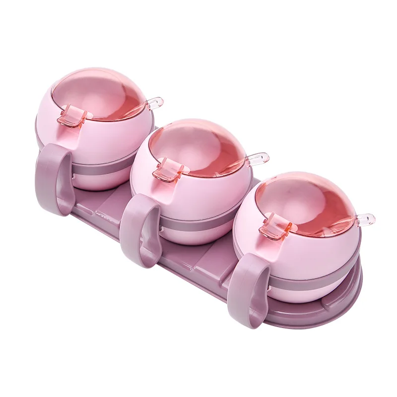 Многофункциональная кухонная стеклянная бутылка для приправ емкость соли и