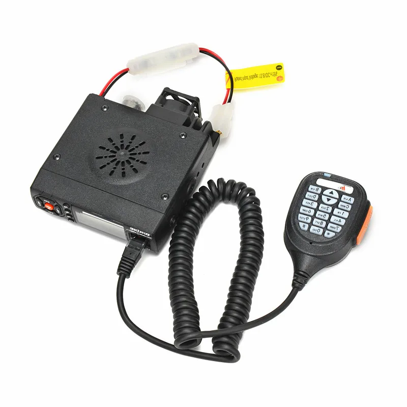 Car Walkie Baojie BJ-218, дальность действия, мини автомобильный мобильный радиоприемопередатчик 25 Вт, двухдиапазонный VHF/UHF BJ218, автомобильный радиоприемник CB для грузовика - Цвет: Car Walkie