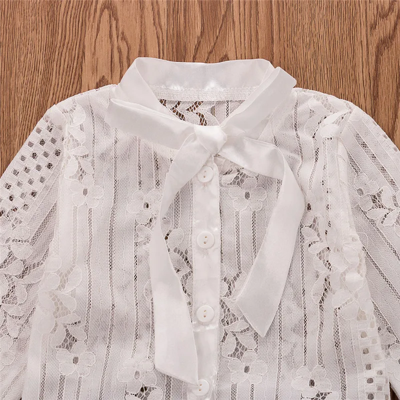 2 шт. кружевная футболка с длинным рукавом и юбка в клетку | Мать ребенок