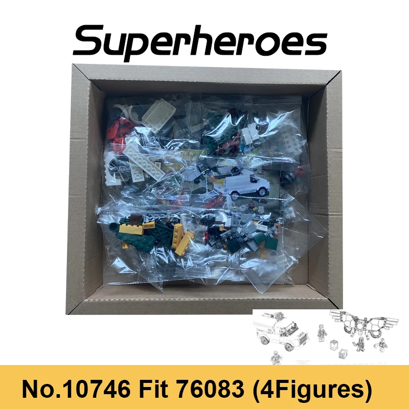 

399pcs Superheroes Spider Beware the Vulture Compatible With 76083 DC Movie Building Blocks Bricks Toys For Boy Gifts