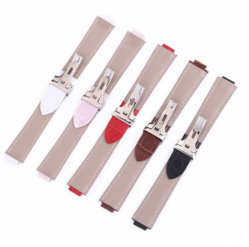 Новинка 1 шт. ремешок для часов из натуральной яловой кожи с бамбуковым покрытием