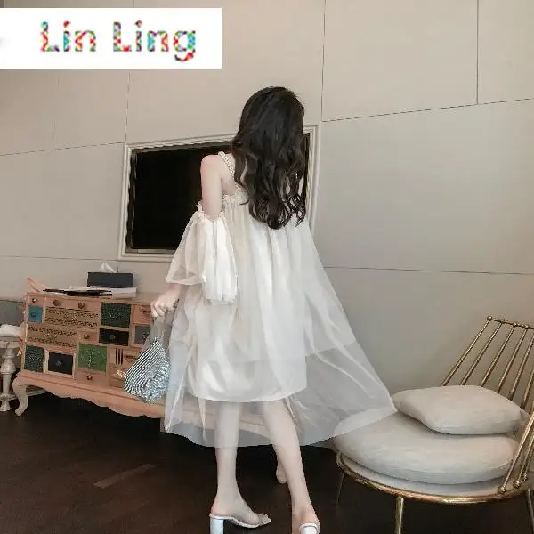 

Halter Skirt Elegant off-Shoulder Fairy Dress Summer 2021New Sweet off-the-Shoulder Dress for Women