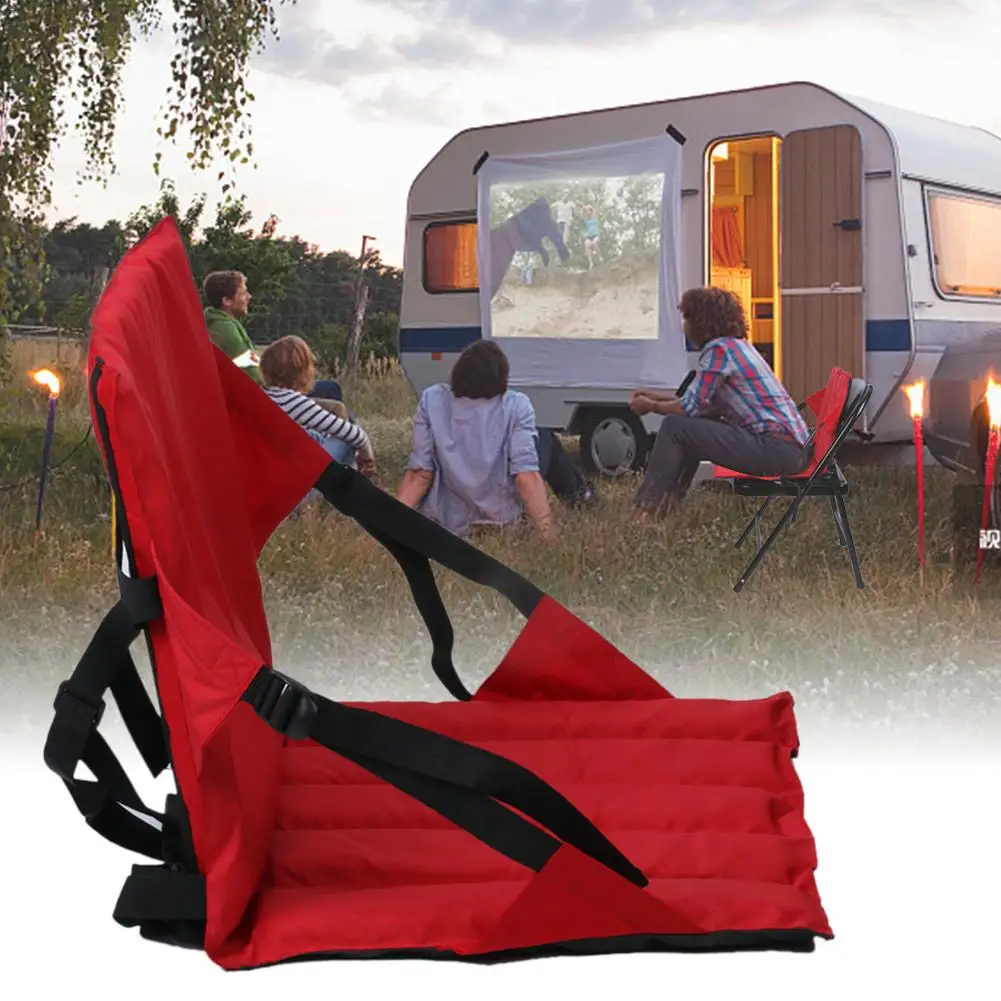 

Portable Kayak Padded Seat Rowing Boat Soft Non-Slip Padded Base Backrest Padded Surfboard/Stadium Seat Cushion