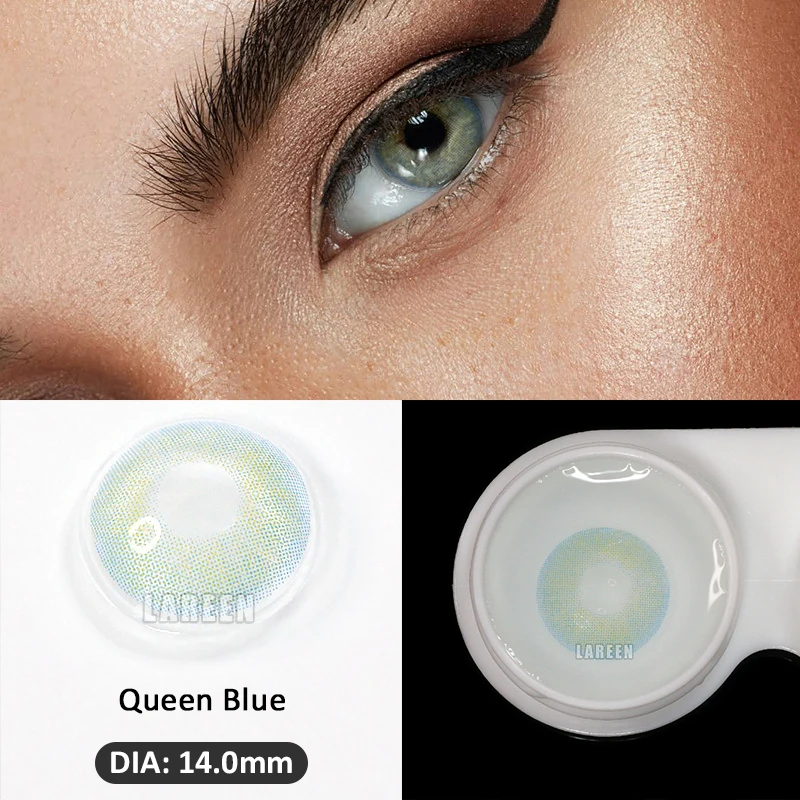 lareen 2pcspair colored contact lenses eye queen series contact lenses color cosmetic contact lens for eyes lentes de contacto free global shipping